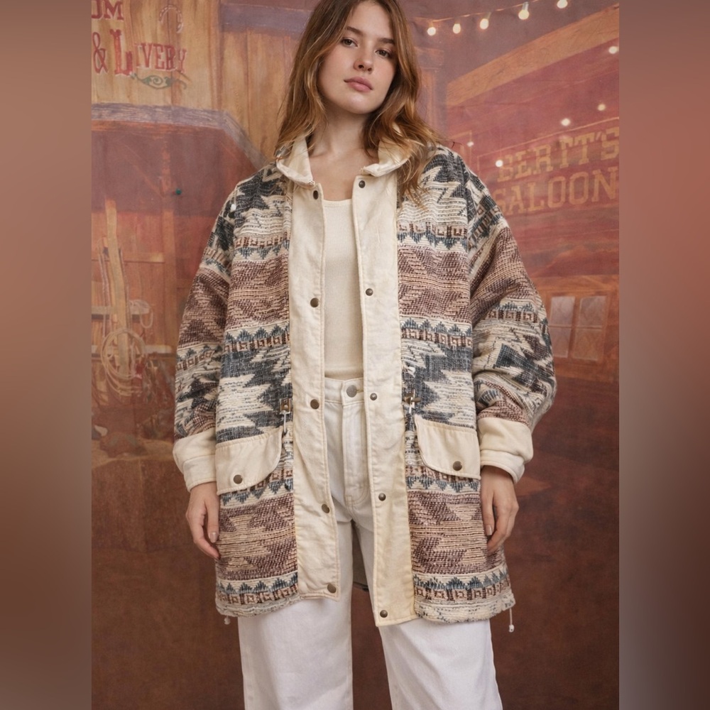 VINTAGE Wild Rose || western wear sports jacket